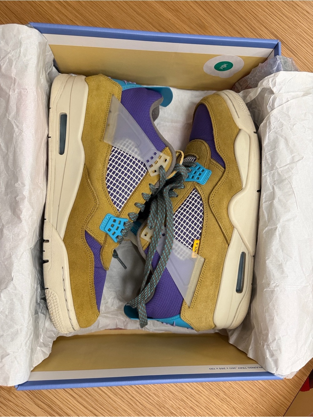 Jordan 4 Retro Sp 30th anniversary union desert moss